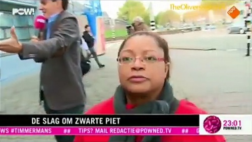 Zwarte Piet negerin